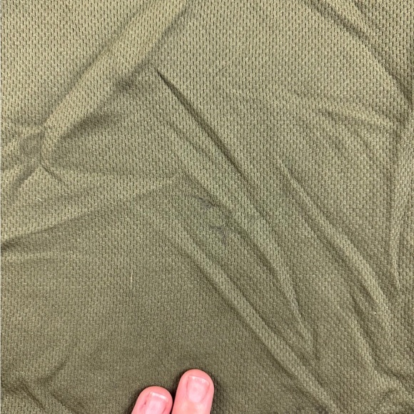 HELLY HANSEN Mens Green Lifa Base layer Stripe Long Sleeved Crew Shirt size: XL - Picture 10 of 12